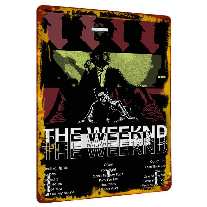 The Weeknd Music Album Cover Art Custom Metal Poster Wall Decor for Fans Room Home Decoration 20x30cm(7.8x11.8inch)
The Weeknd Music Album Cover Art Custom Metal Poster Wall Decor for Fans Room Home Decoration 20x30cm(7.8x11.8inch)