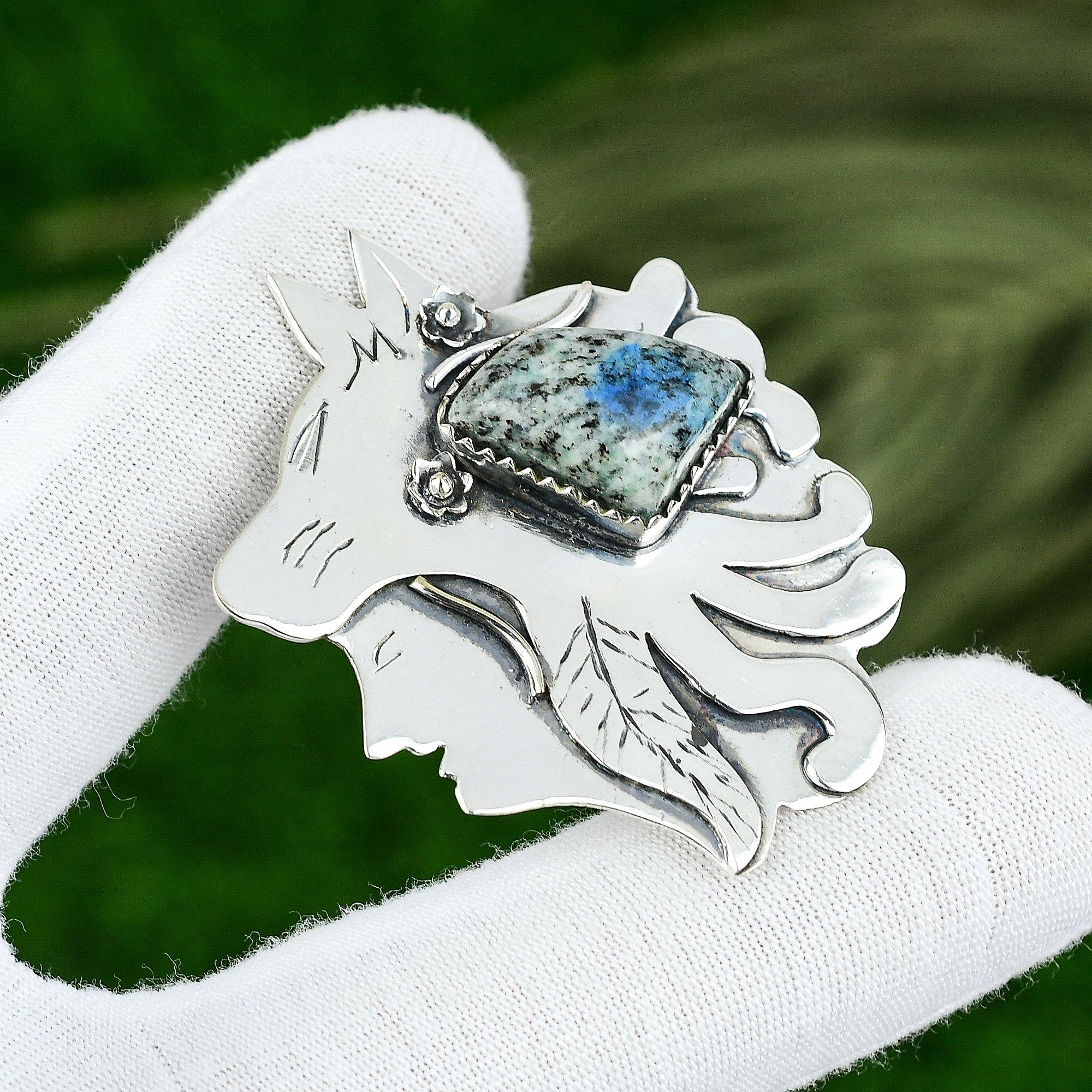 925 Silver Marquise Natural K2 Jasper Bezel Unique Engagement Pendant Jewelry
925 Silver Marquise Natural K2 Jasper Bezel Unique Engagement Pendant Jewelry