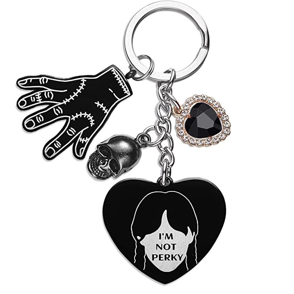 Семейка Аддамс Брелок-подвеска для ключей Черный Сплав цинка
Семейка Аддамс Брелок-подвеска для ключей Черный Сплав цинка