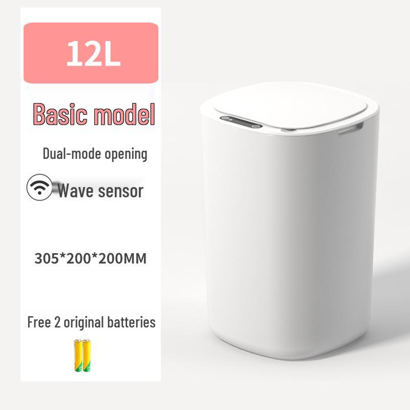 Smart Induction Trash Can: Automatic, Large Capacity for Kitchen, Bathroom, and Bedroom
Smart Induction Trash Can: Automatic, Large Capacity for Kitchen, Bathroom, and Bedroom