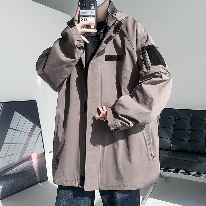 Куртка на липучке мужская весенняя новая уличная куртка с капюшоном Fat Man Plus Size Plus Size 8XL коричневый
Куртка на липучке мужская весенняя новая уличная куртка с капюшоном Fat Man Plus Size Plus Size 8XL коричневый