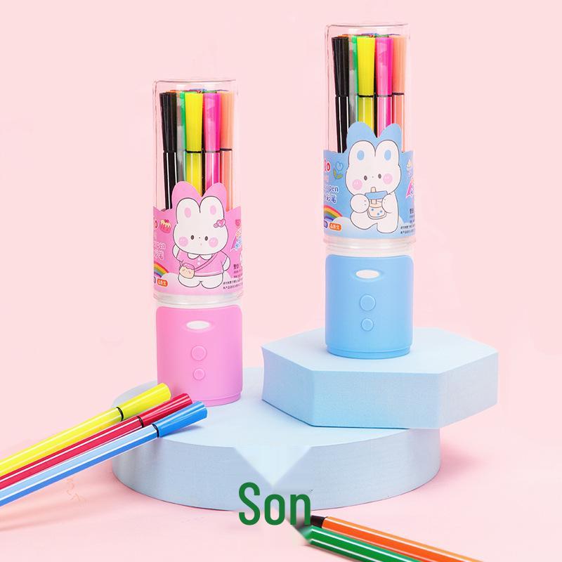 Huilin 12-Color Washable Watercolor Pens for Kids - Ideal for Kindergarten Doodling and Beginner Art. 12-Color Set
Huilin 12-Color Washable Watercolor Pens for Kids - Ideal for Kindergarten Doodling and Beginner Art. 12-Color Set