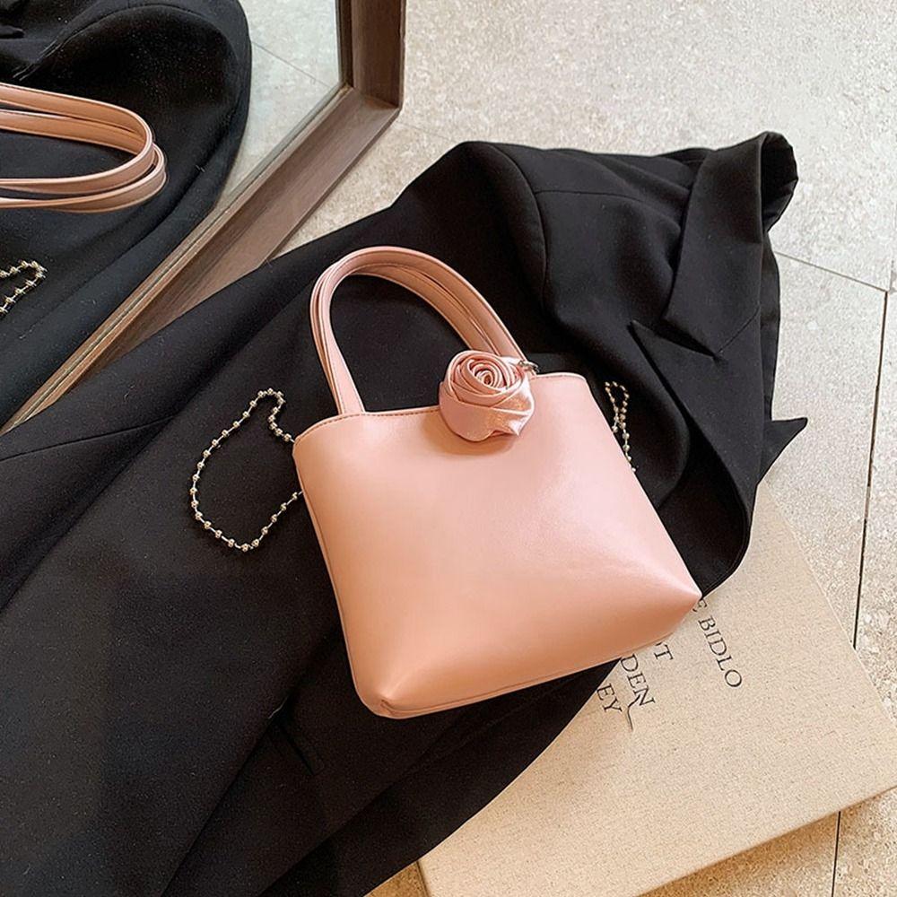 Small Square Bag Rose Handbag Small Tote Bag Silver Bag Simple Chain Crossbody Bag Streetwear
Small Square Bag Rose Handbag Small Tote Bag Silver Bag Simple Chain Crossbody Bag Streetwear
