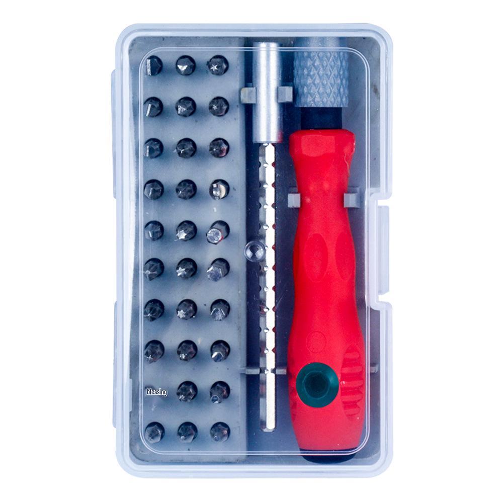 32-in-1 Multifunctional Watch Phone Repair Tool Set with Screwdriver Bits
32-in-1 Multifunctional Watch Phone Repair Tool Set with Screwdriver Bits