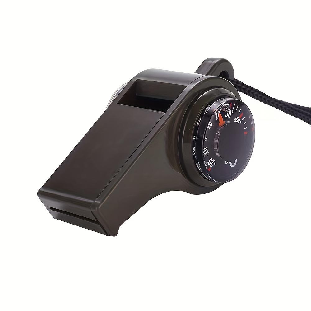 Многофункциональный свисток для выживания 3-в-1 с высокой частотой, компасом, термометром и портативным дизайном для кемпинга, альпинизма, велоспорта, рыбалки чёрный
Многофункциональный свисток для выживания 3-в-1 с высокой частотой, компасом, термометром и портативным дизайном для кемпинга, альпинизма, велоспорта, рыбалки чёрный