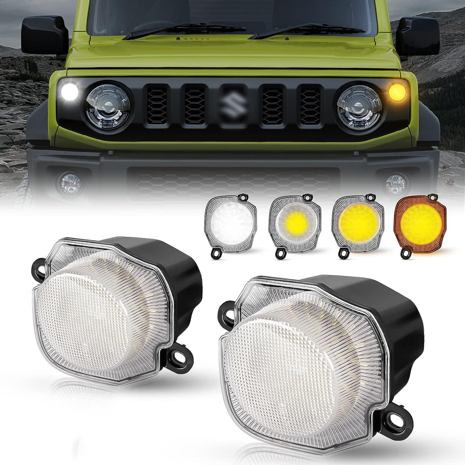 White/Amber Dual-Color Sequential DRL Turn Signal for JB64/JB74 Jimny 3-Door & 5-Door Clear Shell
White/Amber Dual-Color Sequential DRL Turn Signal for JB64/JB74 Jimny 3-Door & 5-Door Clear Shell