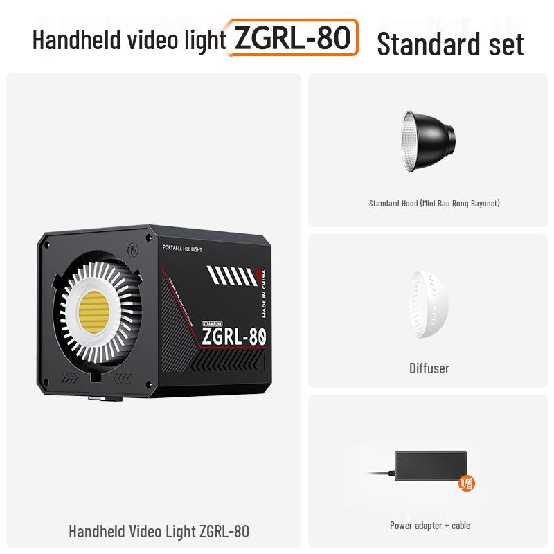 80 Вт Ручной COB Высокой Мощности Наружный Фото- и Видео Заполняющий Свет
80 Вт Ручной COB Высокой Мощности Наружный Фото- и Видео Заполняющий Свет