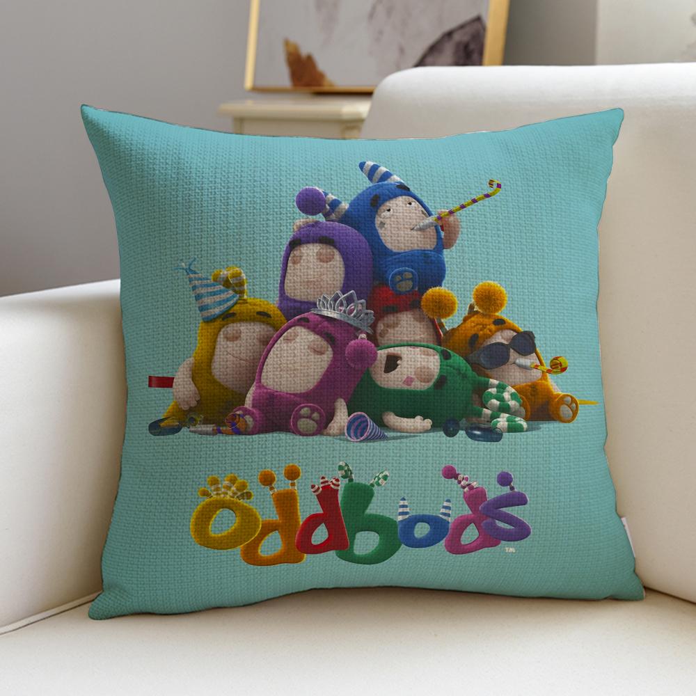 Fun CCartoon OddbodsS Cushion Cover Breathable and skinfriendly linen pillowcase square removable and washable cushion 30X30cm
Fun CCartoon OddbodsS Cushion Cover Breathable and skinfriendly linen pillowcase square removable and washable cushion 30X30cm