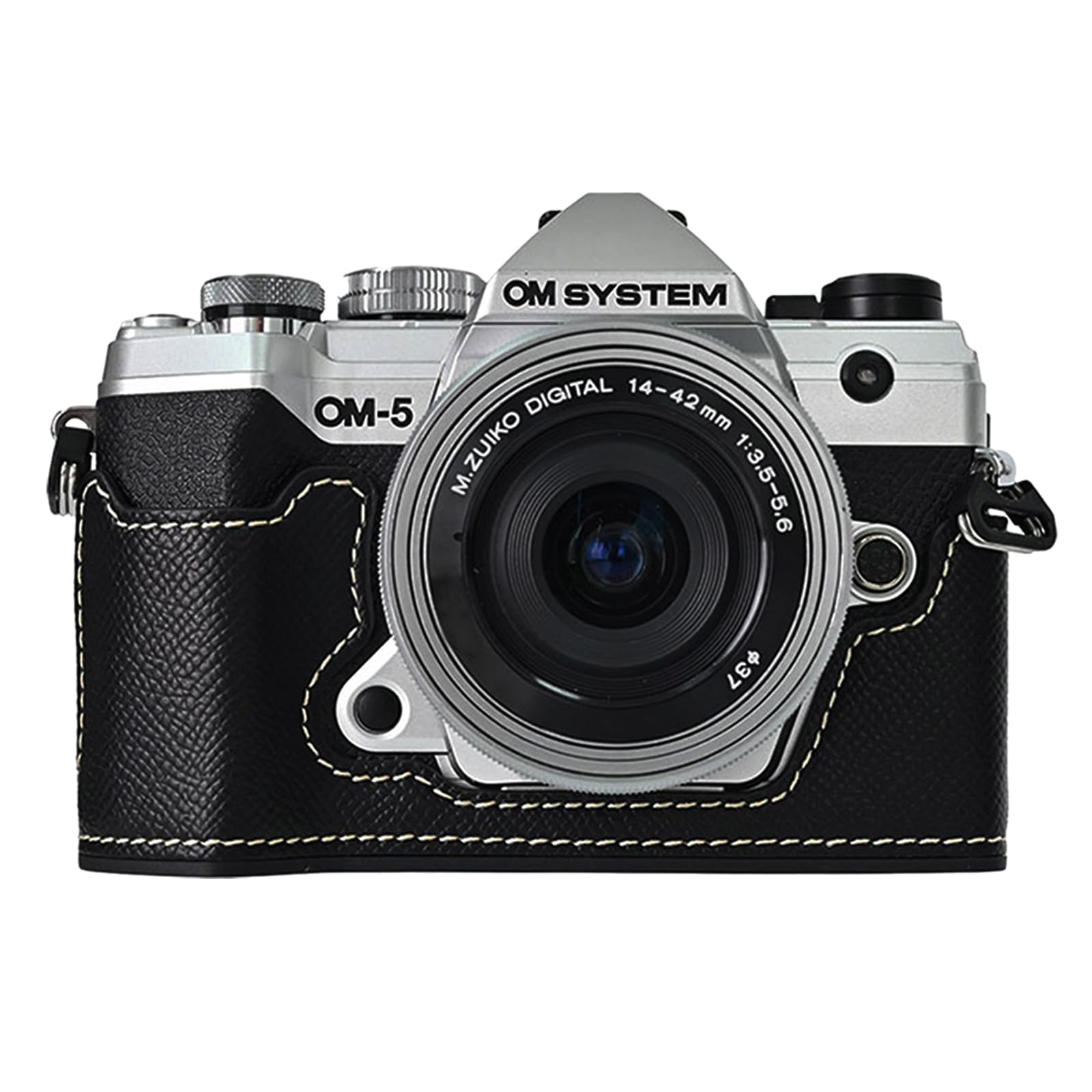 Rieibi PU leather half case, for Olympus OM-5Olympus OM-D E-M5 Mark III camera case, protective case for Olympus OM System OM-5E-M5 Mark III case
Rieibi PU leather half case, for Olympus OM-5Olympus OM-D E-M5 Mark III camera case, protective case for Olympus OM System OM-5E-M5 Mark III case