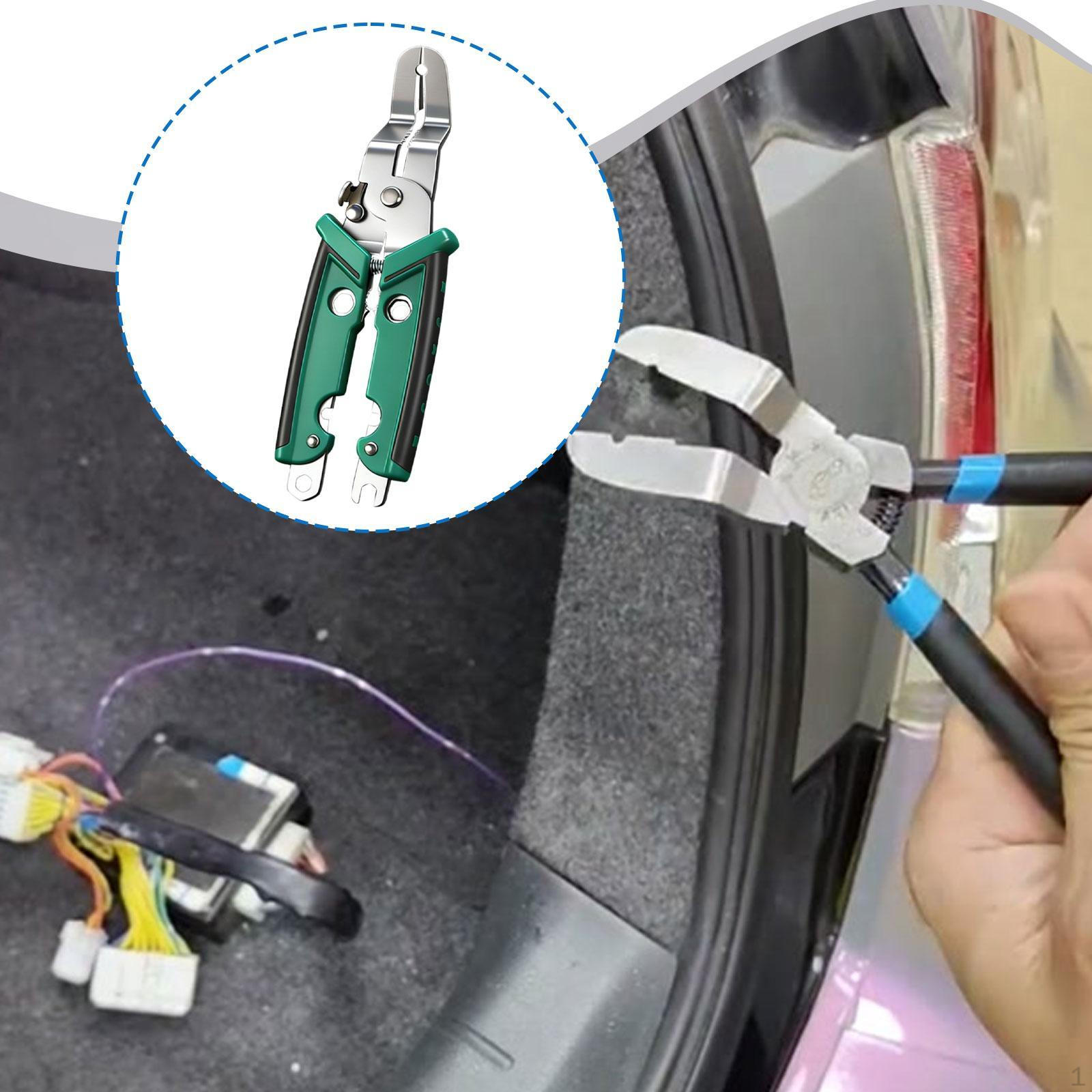 Wire Stripper Crimper Pliers Ergonomic Design Heavy Duty Cable Cutting for Men
Wire Stripper Crimper Pliers Ergonomic Design Heavy Duty Cable Cutting for Men
