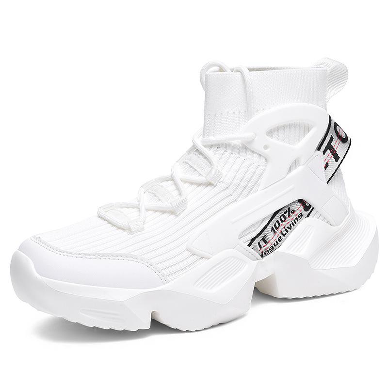 Внешняя торговля большой размер спорт и отдых мужская обувь 46 дышащая беговая высокая носки обувь мягкая подошва эластичная вязаная сетка беговые кроссовки 39 белый
Внешняя торговля большой размер спорт и отдых мужская обувь 46 дышащая беговая высокая носки обувь мягкая подошва эластичная вязаная сетка беговые кроссовки 39 белый