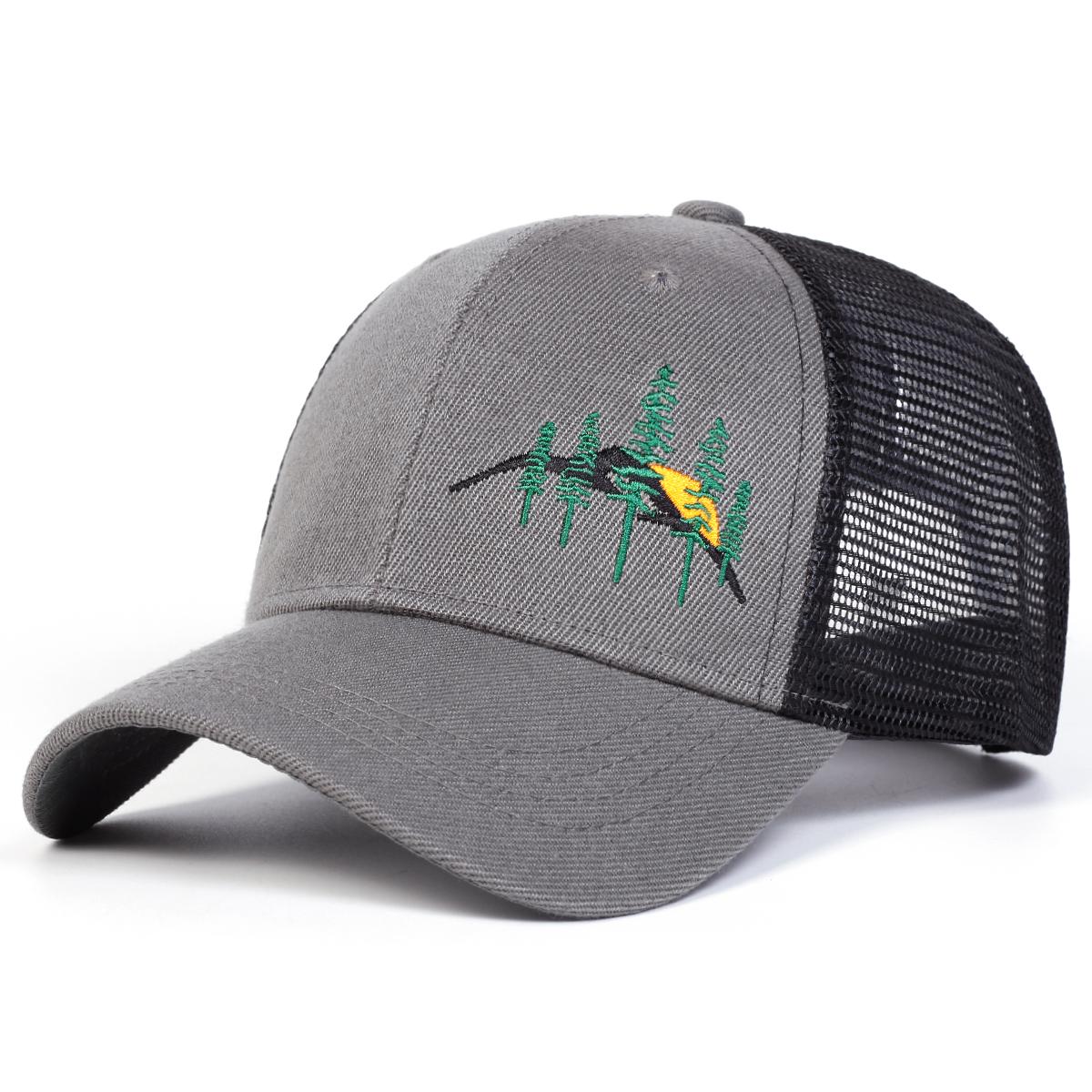 Unisex Mountain Tree Embroidery Baseball Net Caps Spring And Summer Outdoor Adjustable Casual Hats Hip Hop Hat Sunscreen Hat
Unisex Mountain Tree Embroidery Baseball Net Caps Spring And Summer Outdoor Adjustable Casual Hats Hip Hop Hat Sunscreen Hat