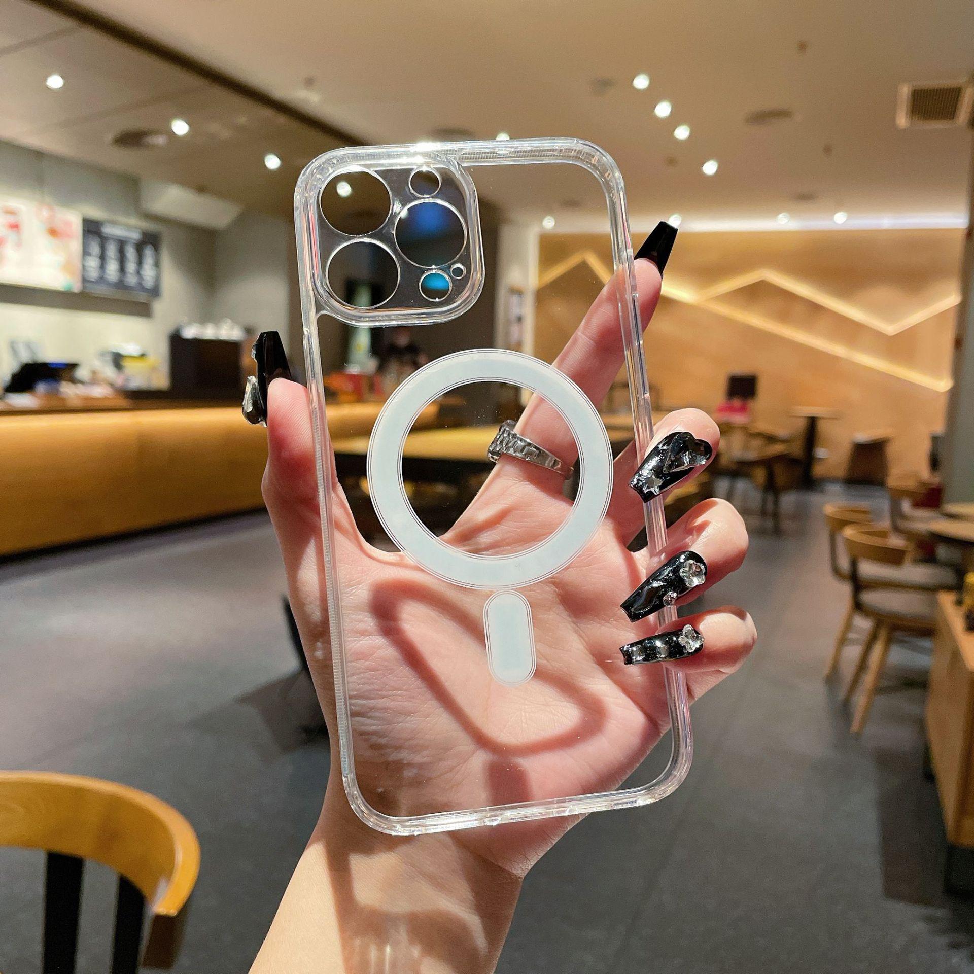Apple iPhone 14 Pro Max Transparent Magnetic Phone Case with Precise Cutouts, Fits iPhone 11, 12, and 15 iPhone 12 Pro Max
Apple iPhone 14 Pro Max Transparent Magnetic Phone Case with Precise Cutouts, Fits iPhone 11, 12, and 15 iPhone 12 Pro Max