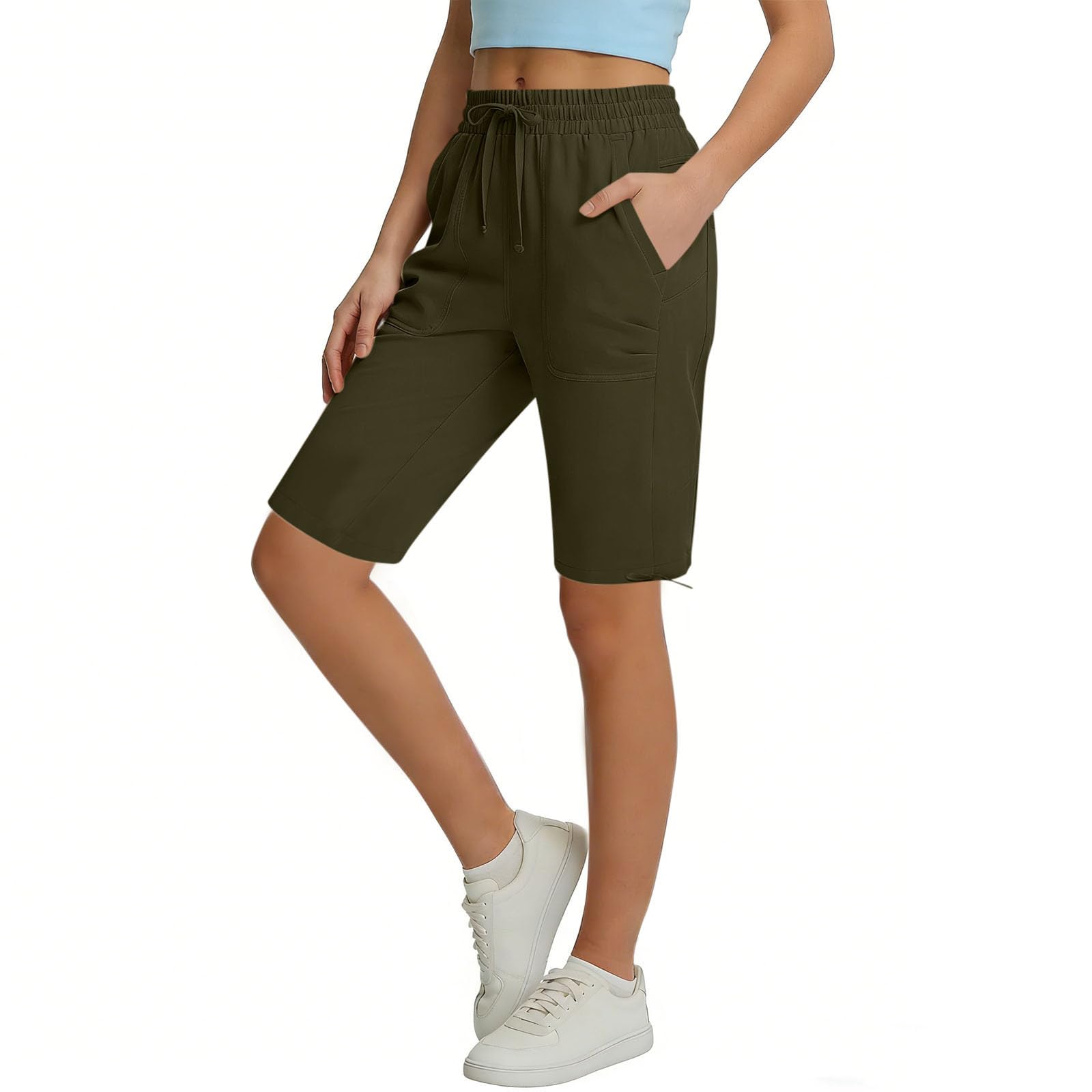 Women s Lightweight Shorts Loose Summer High Waisted Casual Shorts with Pockets S
Women s Lightweight Shorts Loose Summer High Waisted Casual Shorts with Pockets S