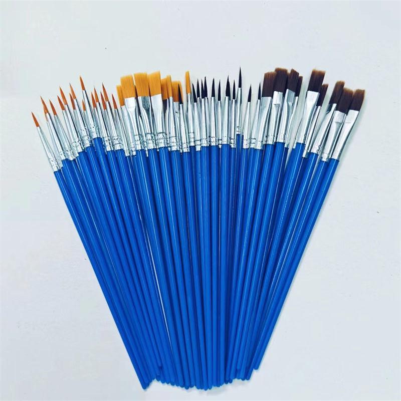 50PC Nylon Flat Brush Hook Pen Digital Oil Painting Line Watercolor Acrylic Flat Pen Palm Fibre
50PC Nylon Flat Brush Hook Pen Digital Oil Painting Line Watercolor Acrylic Flat Pen Palm Fibre