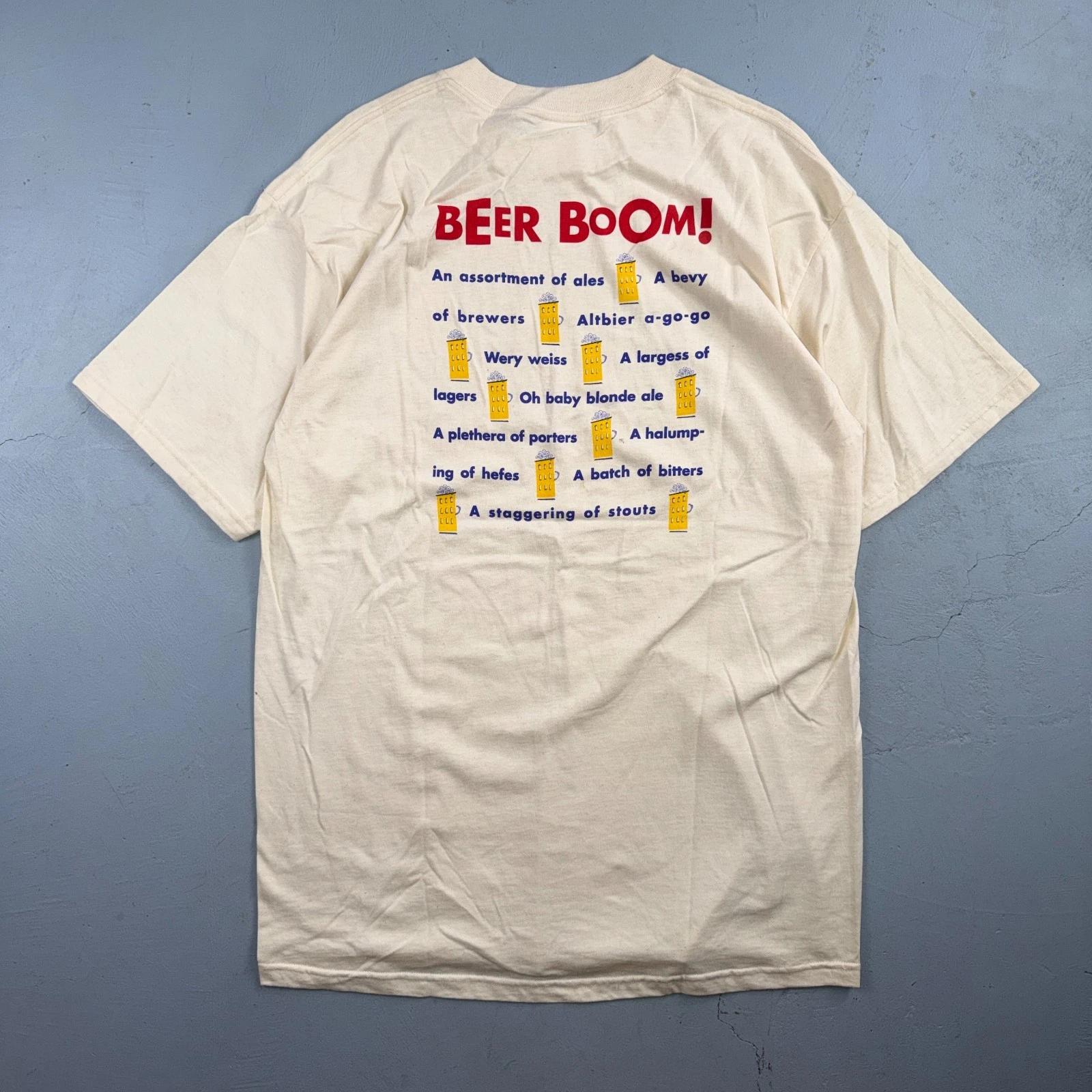 Beer Boom Funny Graphic Vintage T Shirt 90s Y2K Brewing Cool XL Drinking XL
Beer Boom Funny Graphic Vintage T Shirt 90s Y2K Brewing Cool XL Drinking XL