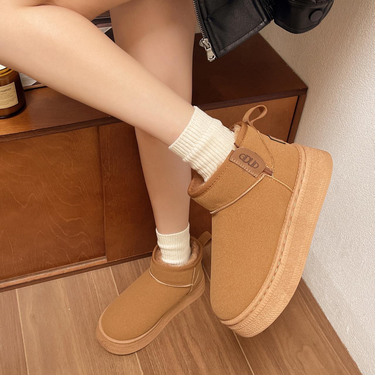 Осенне-зимние сноубутсы: Теплые + Подкладка из вельвета, Толстая подошва, Боковая молния, Хлопковая обувь 36
Осенне-зимние сноубутсы: Теплые + Подкладка из вельвета, Толстая подошва, Боковая молния, Хлопковая обувь 36