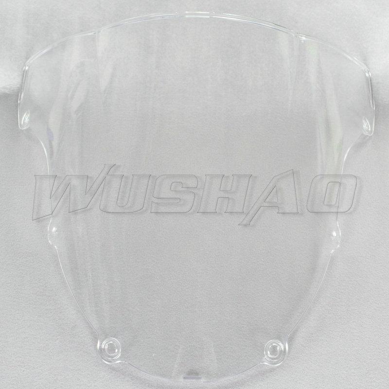 Motorcycle Double Bubble Windshield WindScreen Screen For 2003 2004 Kawasaki Ninja 636 ZX6R ZX-6R ZX 6R Black Clear Iridium чистий
Motorcycle Double Bubble Windshield WindScreen Screen For 2003 2004 Kawasaki Ninja 636 ZX6R ZX-6R ZX 6R Black Clear Iridium чистий