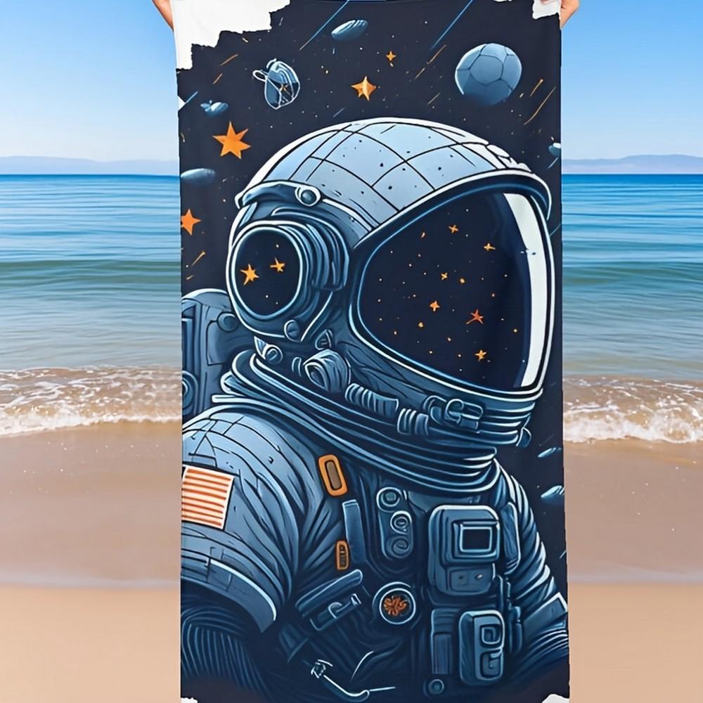 Space Astronaut Beach Towel Patterned Sunscreen And Windproof Suitable For Swimming Pool Camping Travel Blanket W30*H60(CM)
Space Astronaut Beach Towel Patterned Sunscreen And Windproof Suitable For Swimming Pool Camping Travel Blanket W30*H60(CM)