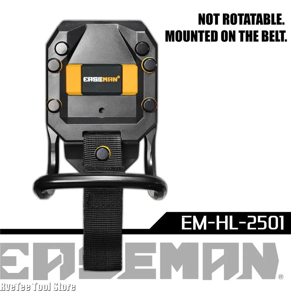 EASEMAN Quick-Hanging Holder Hammer Hanging for Heavy Head Hammer Wrench Waist Hook Tool Kit Storage Belt Hanging Rack Tool Gift
EASEMAN Quick-Hanging Holder Hammer Hanging for Heavy Head Hammer Wrench Waist Hook Tool Kit Storage Belt Hanging Rack Tool Gift