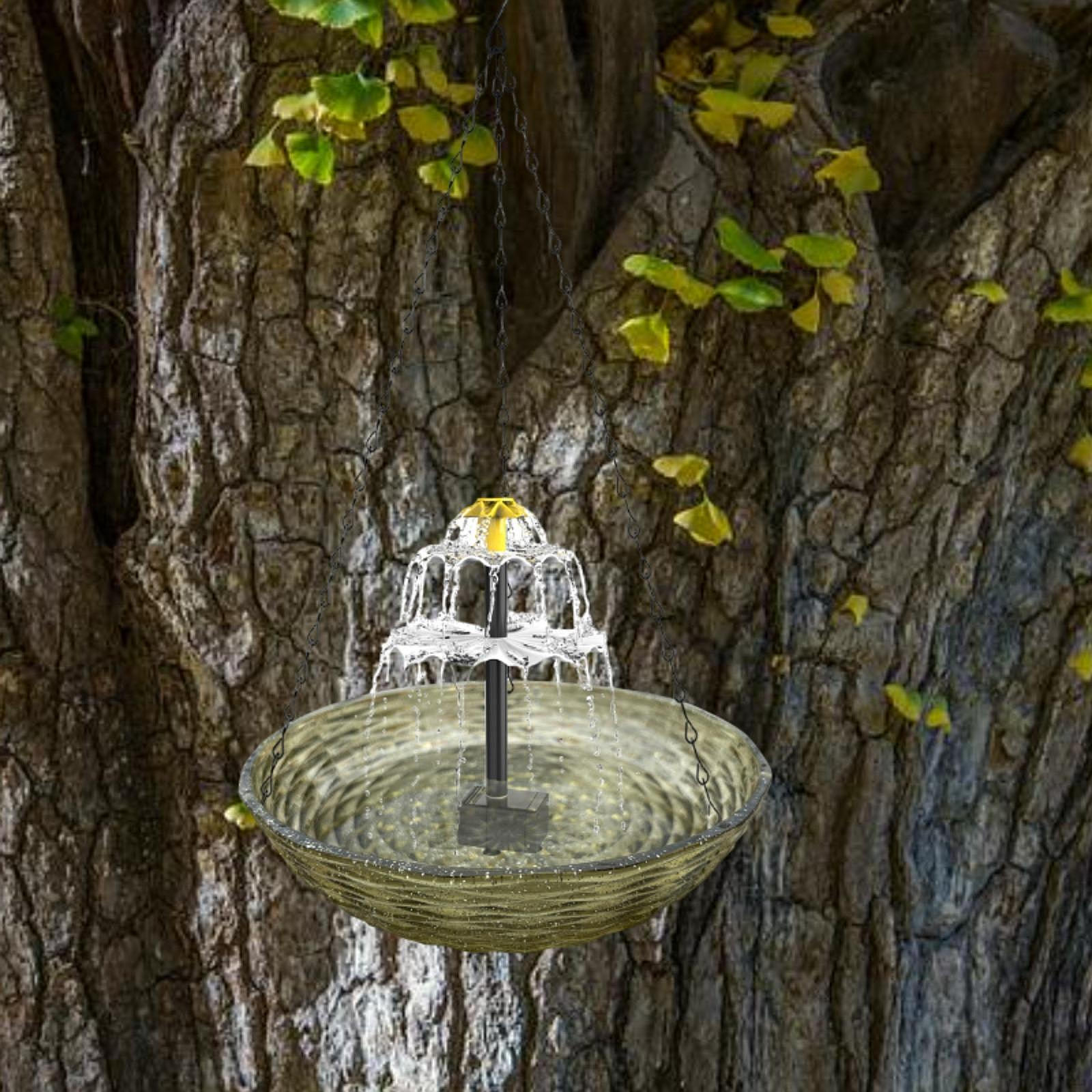 Подвесная ванна для птиц с солнечной энергией для открытых пространств 9.25inchx9.25inchx19.69inch коричневый
Подвесная ванна для птиц с солнечной энергией для открытых пространств 9.25inchx9.25inchx19.69inch коричневый