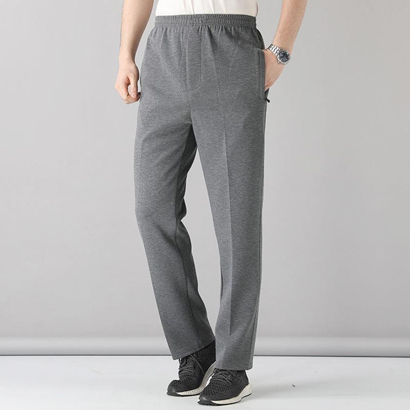 Spring Sports Pants Men s High-waisted Straight Casual High-waisted Trousers 42 світло-сірий колір
Spring Sports Pants Men s High-waisted Straight Casual High-waisted Trousers 42 світло-сірий колір