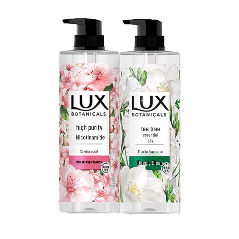 Lux Botanical Essential Oil Fragrance Shower Gel Set
Lux Botanical Essential Oil Fragrance Shower Gel Set