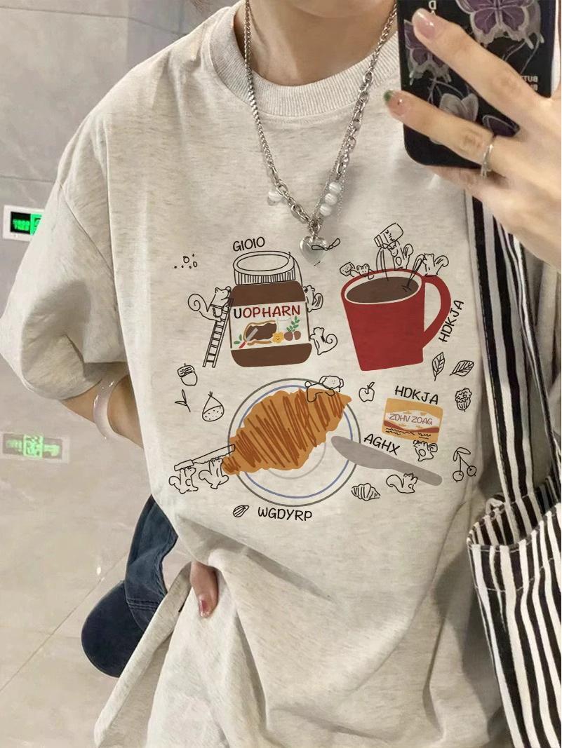 2025 Women s Heather Gray Short-Sleeve Summer T-Shirt - Unique, Loose-Fit, American Niche Design XXL
2025 Women s Heather Gray Short-Sleeve Summer T-Shirt - Unique, Loose-Fit, American Niche Design XXL