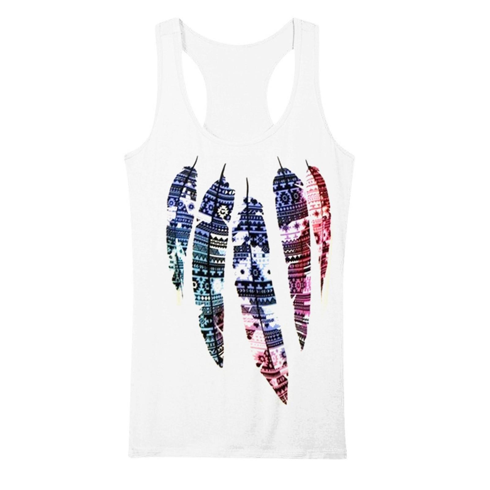 Sleeveless Tank Top with Abstract Feather Print Lightweight Fabric Casual Fit for Daily Wear and Outdoor Activities XS белый
Sleeveless Tank Top with Abstract Feather Print Lightweight Fabric Casual Fit for Daily Wear and Outdoor Activities XS белый