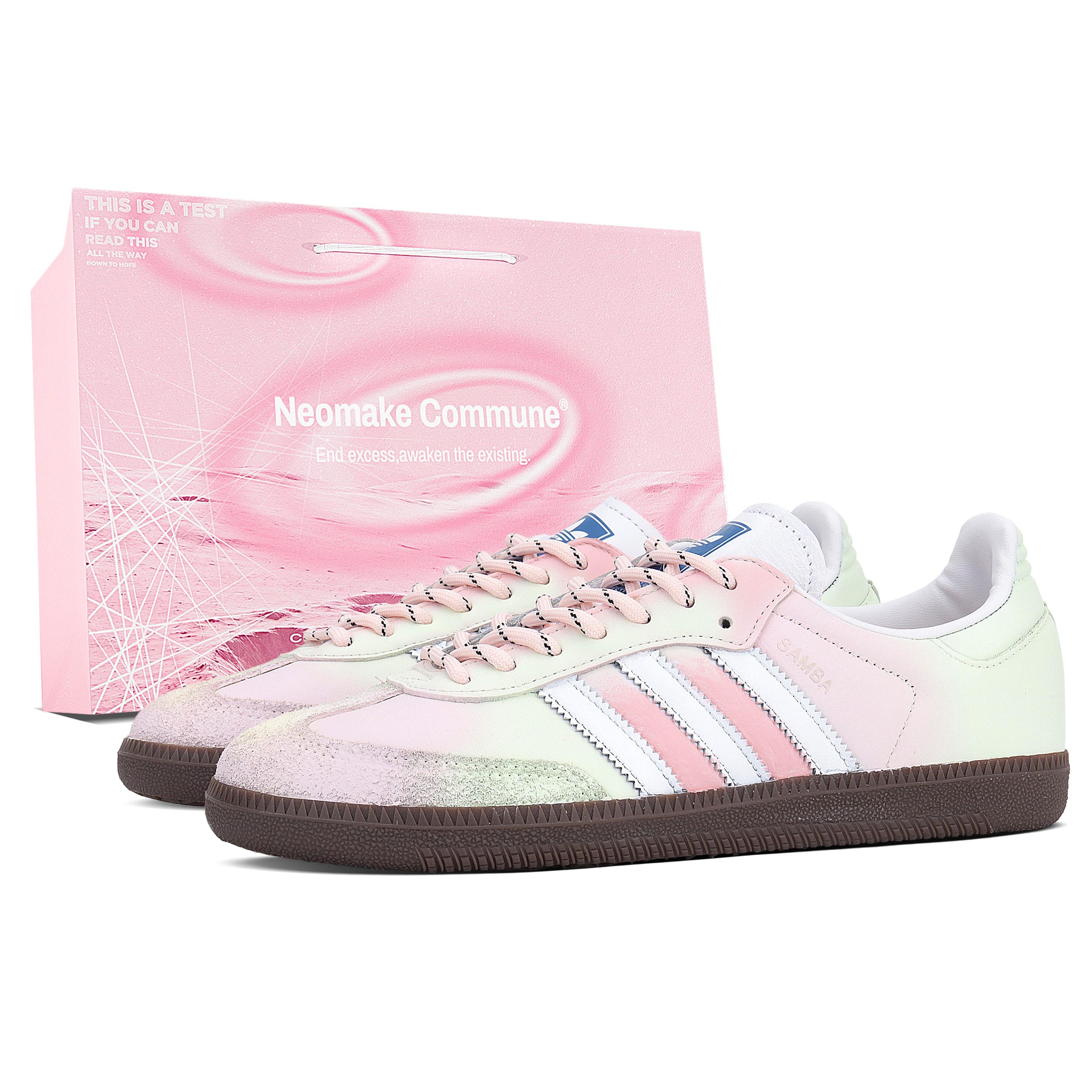 Adidas Originals SAMBA OG Spring Letter Abrasion Resistant Low top German Army Trainers Unisex Pink Green B75806(team2201-) 44
Adidas Originals SAMBA OG Spring Letter Abrasion Resistant Low top German Army Trainers Unisex Pink Green B75806(team2201-) 44