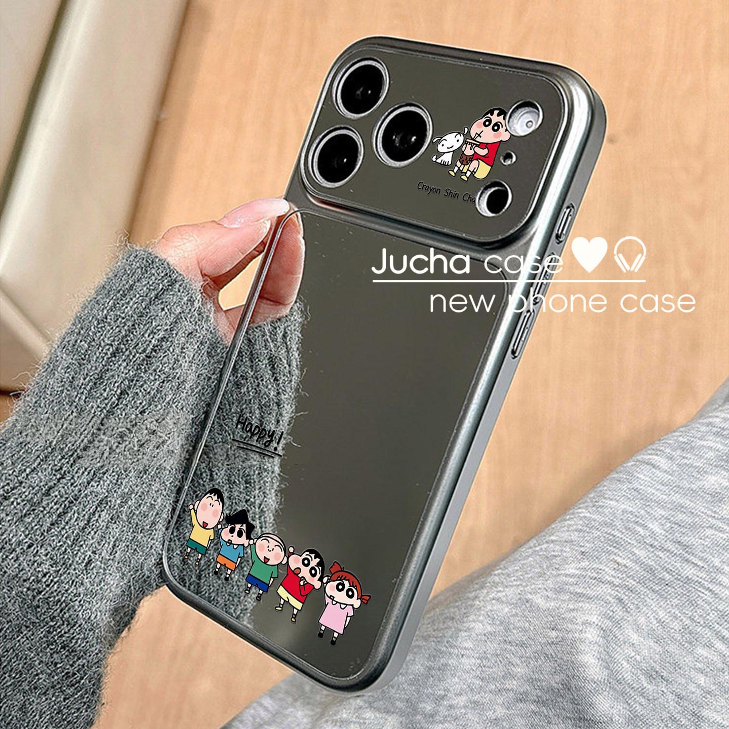 Japanese Style Cute Shin-chan Mirror Case for iPhone 17 Pro Max - Full Coverage Scarf Puppy Design iPhone 16 Plus
Japanese Style Cute Shin-chan Mirror Case for iPhone 17 Pro Max - Full Coverage Scarf Puppy Design iPhone 16 Plus