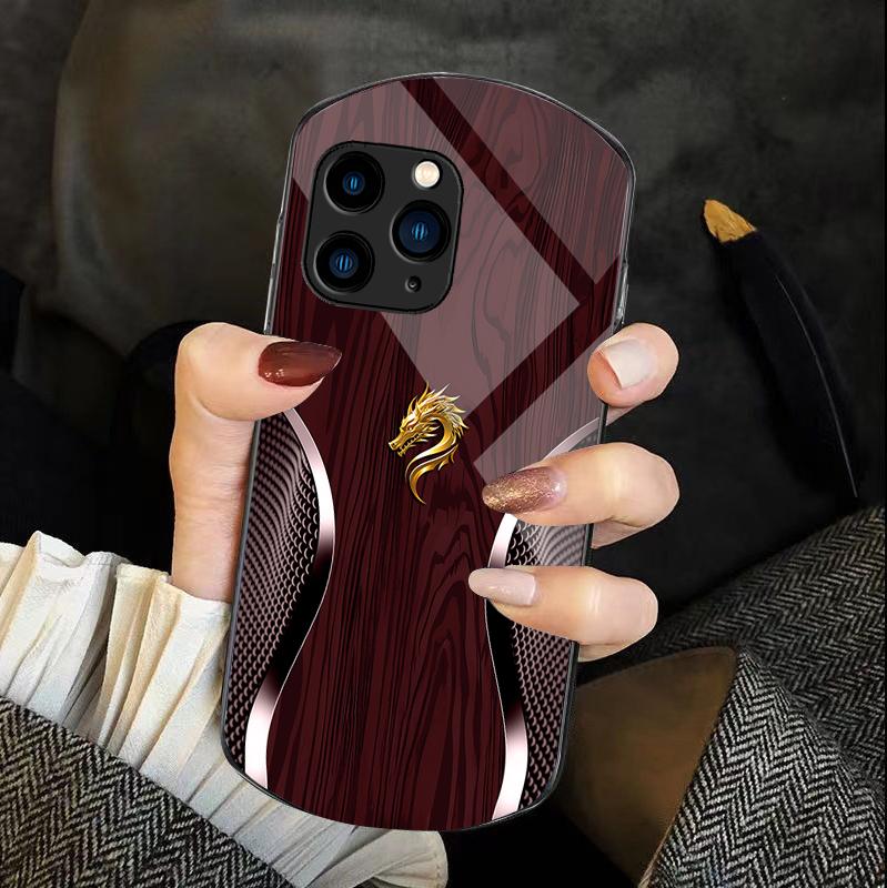Wood Grain Dragon Head For Iphone 11 12 13 14 15 Pro Max Plus Mini 7 8 Se 2020 X Xs Xr Elliptical Tempered Glass Phone Case For iPhone 15 ProMax
Wood Grain Dragon Head For Iphone 11 12 13 14 15 Pro Max Plus Mini 7 8 Se 2020 X Xs Xr Elliptical Tempered Glass Phone Case For iPhone 15 ProMax