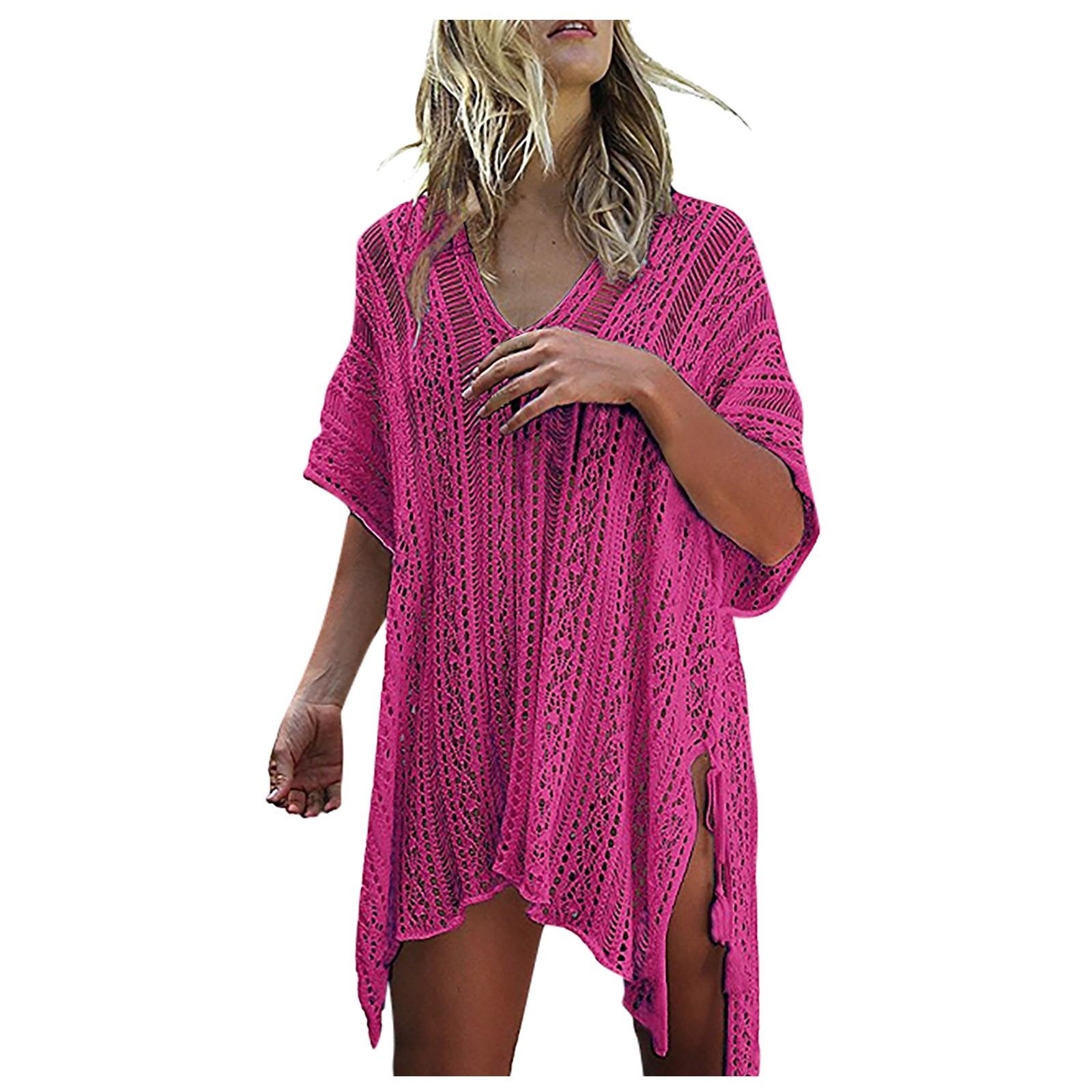 Женская однотонная куртка, свободная трикотажная пляжная рубашка от солнца, блузка One Size горячий розовый
Женская однотонная куртка, свободная трикотажная пляжная рубашка от солнца, блузка One Size горячий розовый