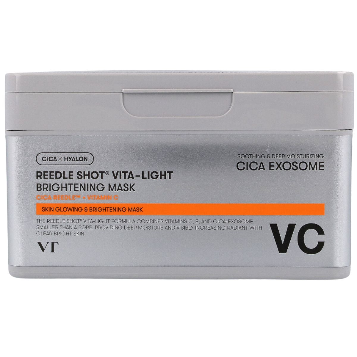 VT COSMETICS Reedle shot Vita-light lightening mask 30шт - освітлюючі листові маски з вітаміном С
VT COSMETICS Reedle shot Vita-light lightening mask 30шт - освітлюючі листові маски з вітаміном С