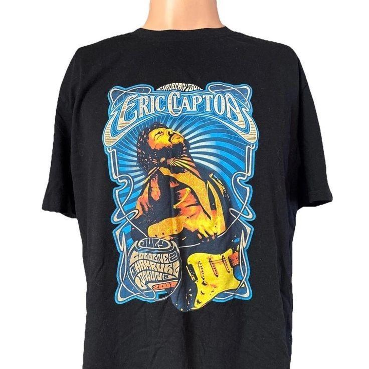 2018 Eric Clapton European Tour Black Shirt Tee SEG_417 Unisex T-Shirt S
2018 Eric Clapton European Tour Black Shirt Tee SEG_417 Unisex T-Shirt S