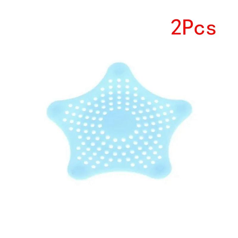 2 шт. сливной уловитель для волос в ванной комнате, креативный очиститель со звездным узором, ловушка для волос, пробка для ванны, сито для раковины, фильтр, кухонный аксессуар 2 Pcs светло-синий
2 шт. сливной уловитель для волос в ванной комнате, креативный очиститель со звездным узором, ловушка для волос, пробка для ванны, сито для раковины, фильтр, кухонный аксессуар 2 Pcs светло-синий