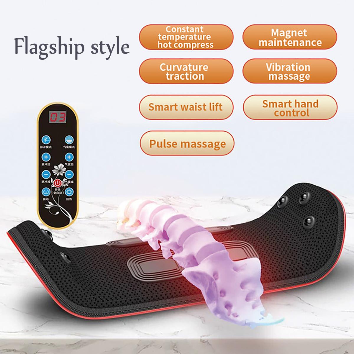 Электрическое устройство для поясничной тракции Двойной уход Массажер для талии и спины Нагрев Вибрация Поддержка позвоночника Подгонка по талии Облегчение поясничного протрузии Flagship style
Электрическое устройство для поясничной тракции Двойной уход Массажер для талии и спины Нагрев Вибрация Поддержка позвоночника Подгонка по талии Облегчение поясничного протрузии Flagship style