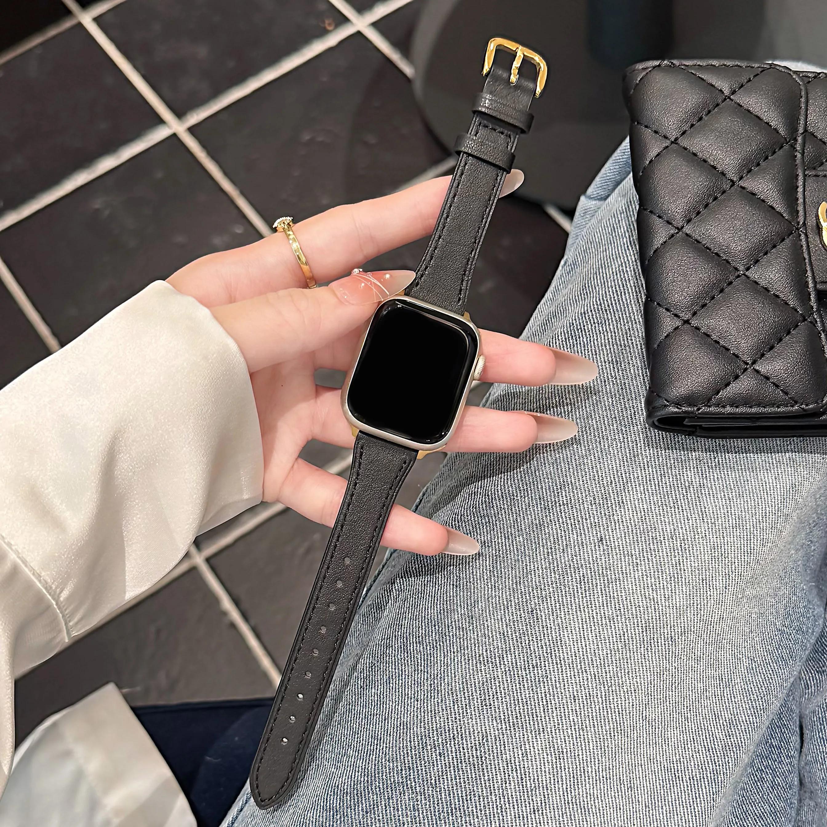 New leather For Apple Watch band Series 10/9/8/7/6/5 38mm 40mm 41mm 42mm 44mm 45mm 46mm 49mm Strap 38mm40mm41mm 42mmS10 чёрный
New leather For Apple Watch band Series 10/9/8/7/6/5 38mm 40mm 41mm 42mm 44mm 45mm 46mm 49mm Strap 38mm40mm41mm 42mmS10 чёрный