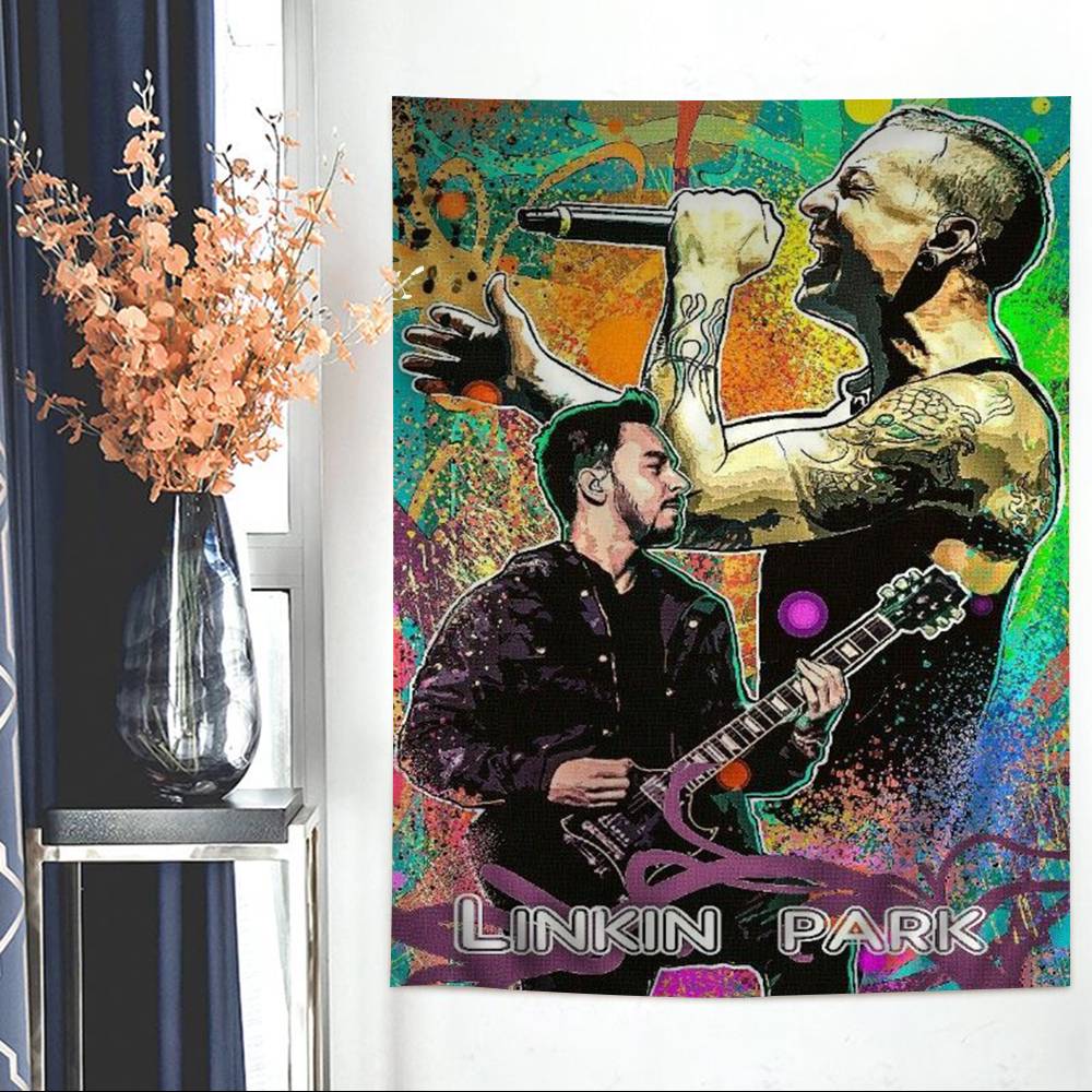 Classic LLinkin Cool PPark Band Printed Large Wall Tapestry Hanging Tarot Hippie Wall Rugs Dorm Art Home Decor 74x94cm(29x37in)
Classic LLinkin Cool PPark Band Printed Large Wall Tapestry Hanging Tarot Hippie Wall Rugs Dorm Art Home Decor 74x94cm(29x37in)