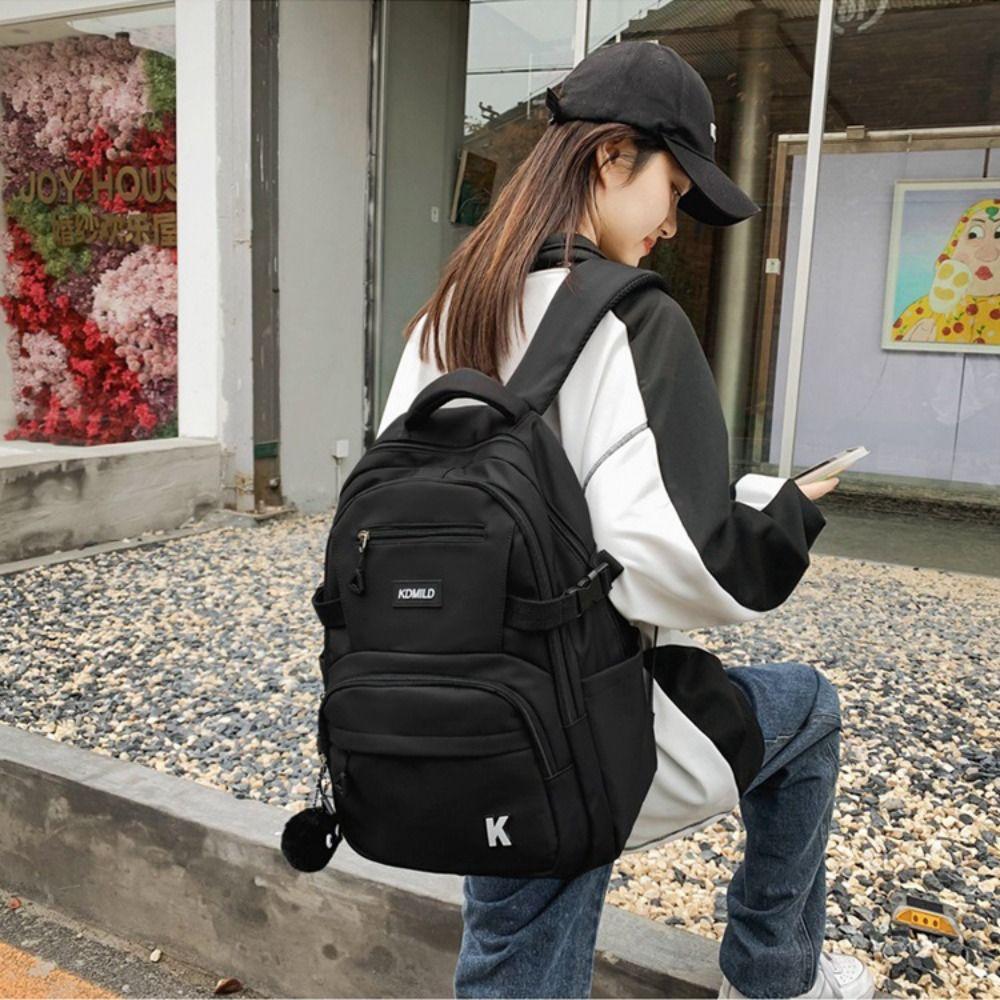 Nylon Backpack Bags Large Capacity Travel Backpack Leisure Time School Bags Student хакі
Nylon Backpack Bags Large Capacity Travel Backpack Leisure Time School Bags Student хакі