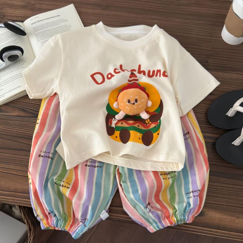 2Pcs/Set Summer New Kids Boys Girls Clothes Set 3D Hamburger Babys Short Sleeves Suit Casual Rainbow Striped Pant Outfit 73 різнокольоровий
2Pcs/Set Summer New Kids Boys Girls Clothes Set 3D Hamburger Babys Short Sleeves Suit Casual Rainbow Striped Pant Outfit 73 різнокольоровий