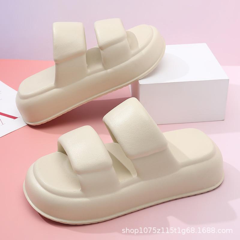 Summer new women s solid color one-word thick bottom non-slip wear-resistant simple casual outdoor beach cool slippers 35-36 пісочний
Summer new women s solid color one-word thick bottom non-slip wear-resistant simple casual outdoor beach cool slippers 35-36 пісочний