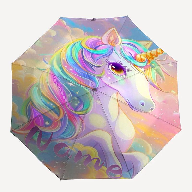 1pc Unicorn Name custom umbrella Automatic Open/Close, 8-Rib Durable Frame Customizable Name/Text, Portable & Stylish for , 1037L
1pc Unicorn Name custom umbrella Automatic Open/Close, 8-Rib Durable Frame Customizable Name/Text, Portable & Stylish for , 1037L