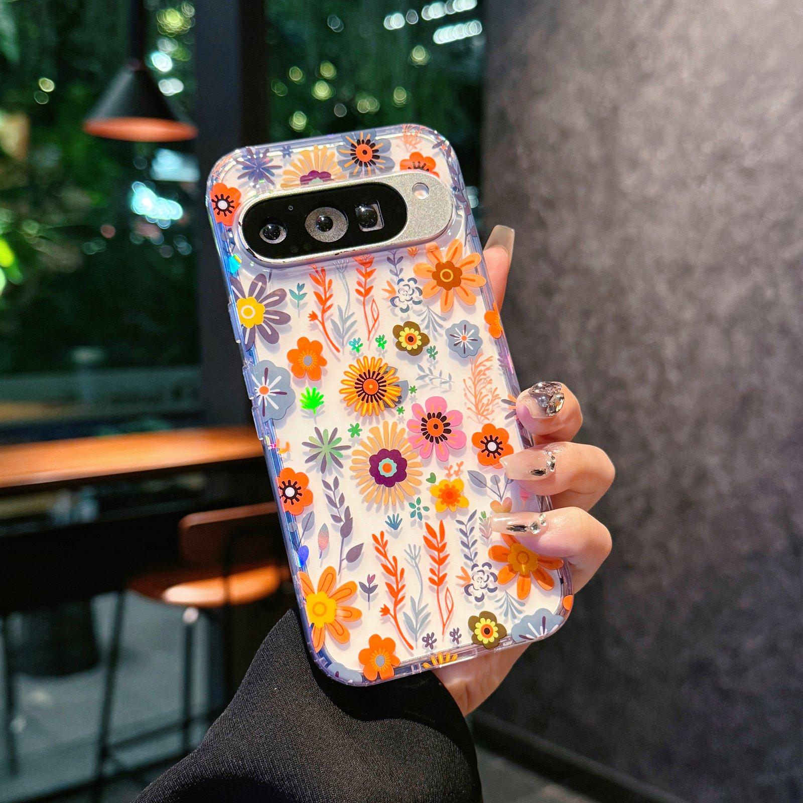 Серія квітів Serect Garden Барвистий чохол для телефону Google Pixel 10 9 9A Pro XL Твердий акрил Прозора захисна задня кришка Бампер For Pixel 9 Pro
Серія квітів Serect Garden Барвистий чохол для телефону Google Pixel 10 9 9A Pro XL Твердий акрил Прозора захисна задня кришка Бампер For Pixel 9 Pro