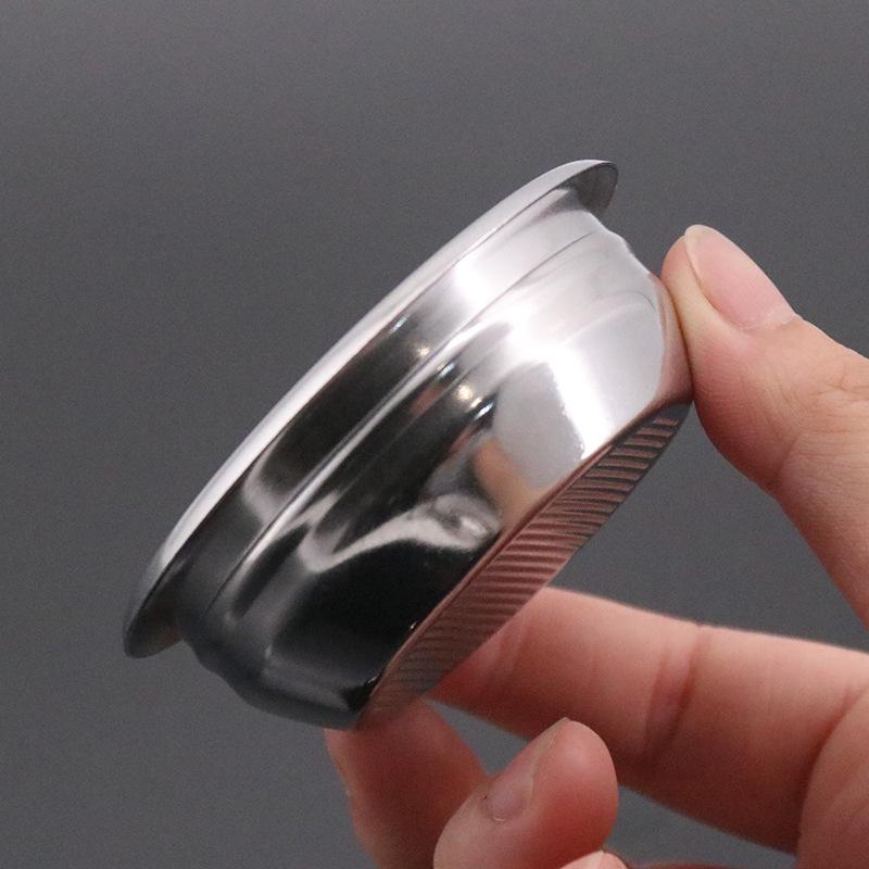 58mm Stainless Steel Espresso Portafilter Basket - Single Layer, Single/Double Shot, 9g/22g Capacity 58mm Cleaning Blind Basket
58mm Stainless Steel Espresso Portafilter Basket - Single Layer, Single/Double Shot, 9g/22g Capacity 58mm Cleaning Blind Basket