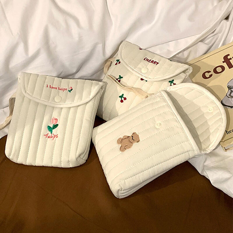 Nerotin Hygiene Embroidered Quilted Daily Pouch Option 1
Nerotin Hygiene Embroidered Quilted Daily Pouch Option 1