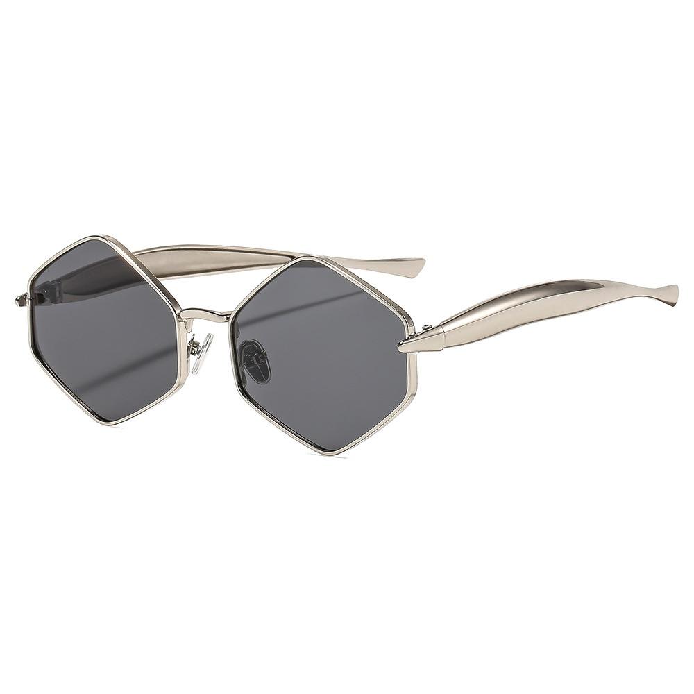 Latest Luxury Diamond Irregular Female Sunglasses Millennium Style Unique Frame Design Steampunk Retro Male Eyewear UV Protection 400 as picture
Latest Luxury Diamond Irregular Female Sunglasses Millennium Style Unique Frame Design Steampunk Retro Male Eyewear UV Protection 400 as picture