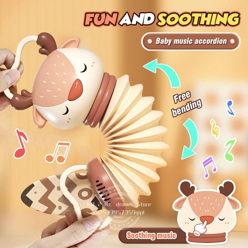 Cartoon Deer Accordion Baby Music Toys Early Education Instrument Electronic Vocal Toy Kids Educational Soothe Toy Children Gift
Cartoon Deer Accordion Baby Music Toys Early Education Instrument Electronic Vocal Toy Kids Educational Soothe Toy Children Gift