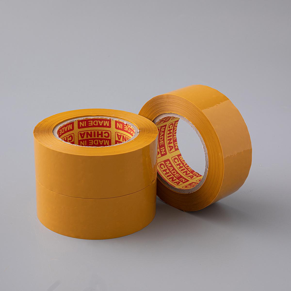 Yellow Warning Large Roll Sealing Tape for Boxes - Transparent, Express Packaging 4.2cm W, 1.0cm T, 50m L, 54 Rolls
Yellow Warning Large Roll Sealing Tape for Boxes - Transparent, Express Packaging 4.2cm W, 1.0cm T, 50m L, 54 Rolls