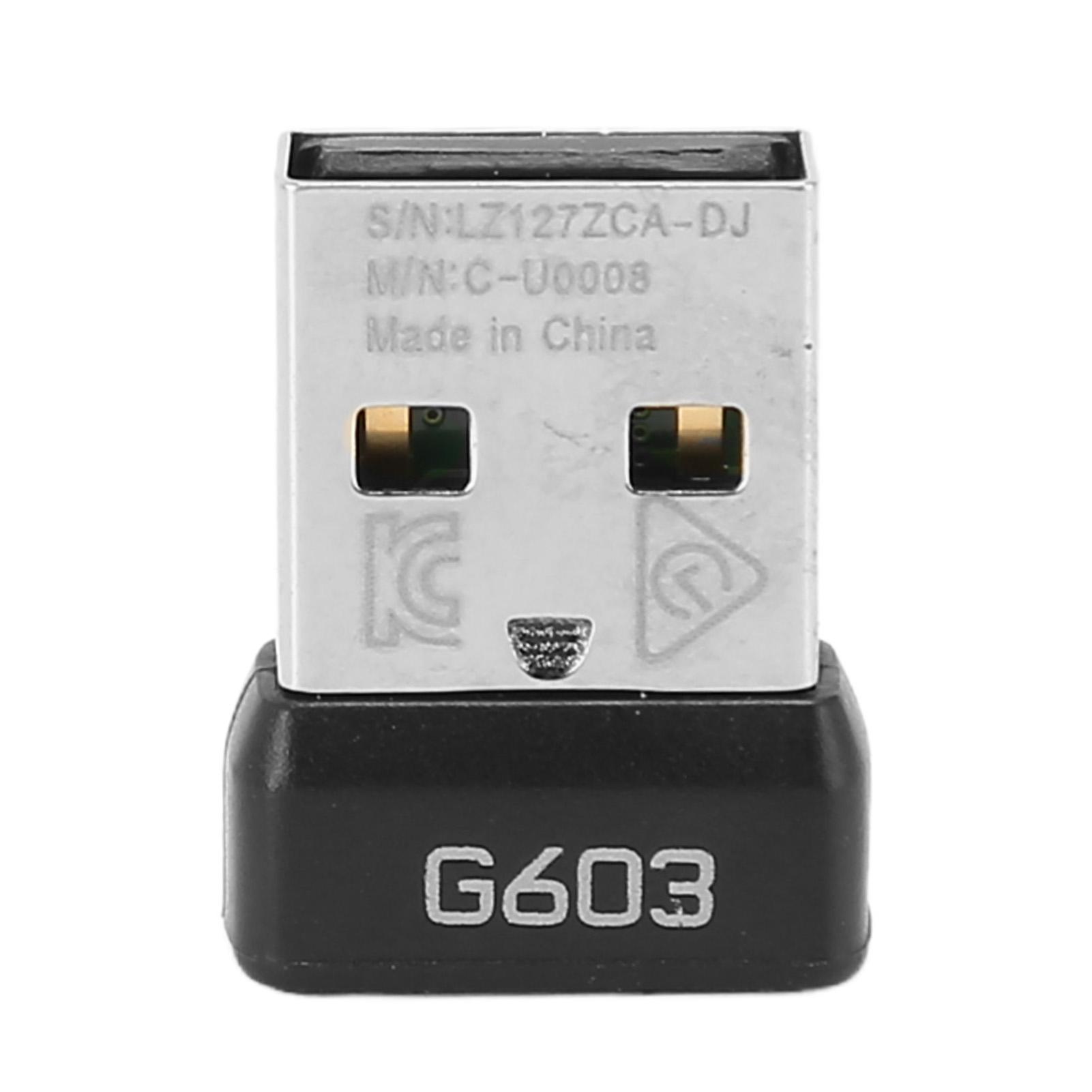 Replacement Receiver for Logitech G603 2.4G Wireless Plug and Play USB Dongle Mouse Receiver
Replacement Receiver for Logitech G603 2.4G Wireless Plug and Play USB Dongle Mouse Receiver